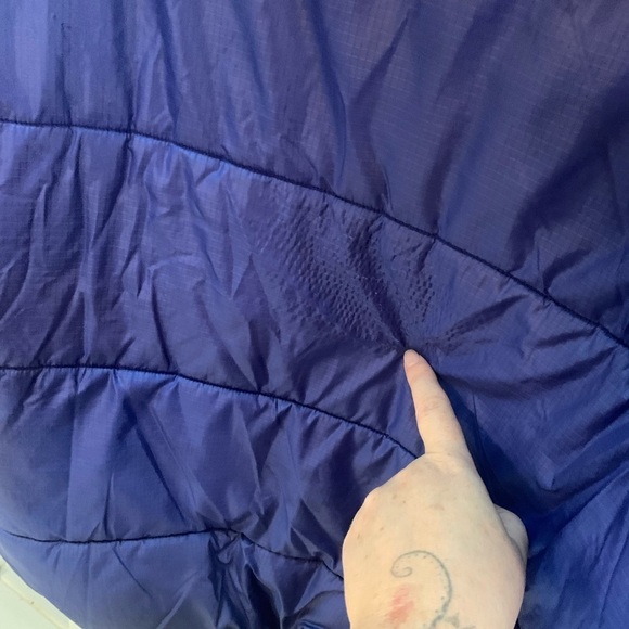 Patagonia Rare Vintage 1993 Das Parka Cobalt Blue Purple  Puffer Coat M - Picture 5 of 15